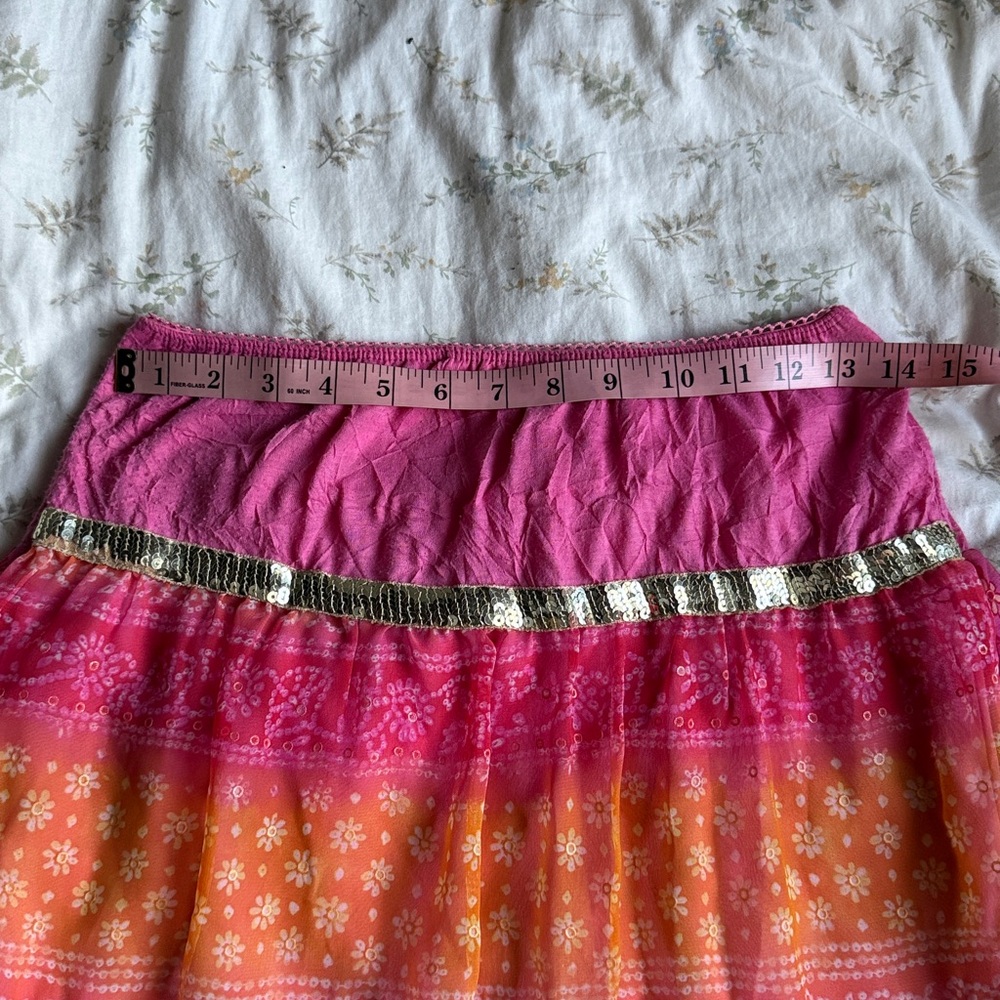 Amy byer Multicolored sequined midi skirt size XL in great condition - Picture 3 of 7